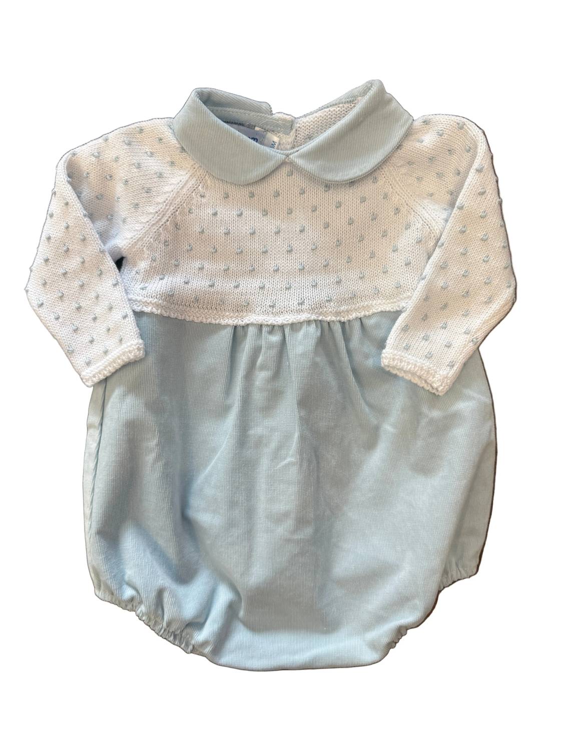 Mi Lucero - Kid's Corduroy Knit Long Sleeve Bubble Onesies