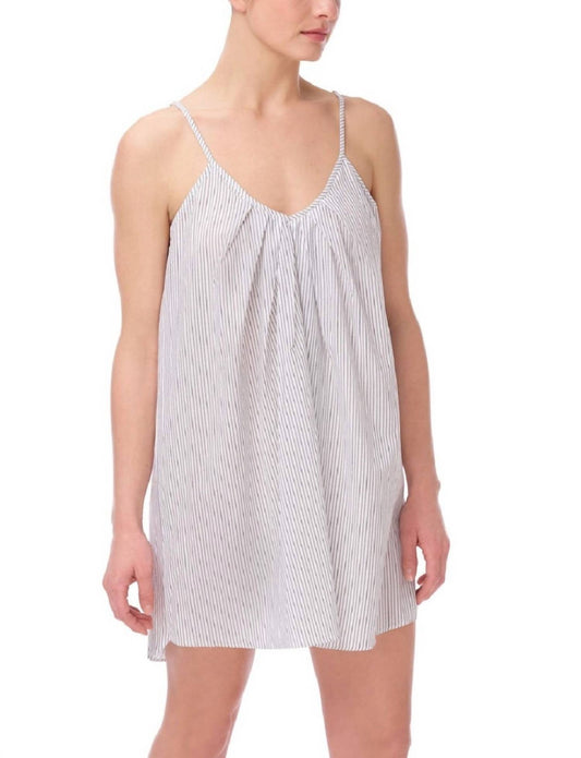 Cotton Voile Pleated Chemise