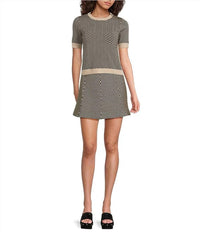 Lucy Paris - Warren Knit Top and Skirt Set