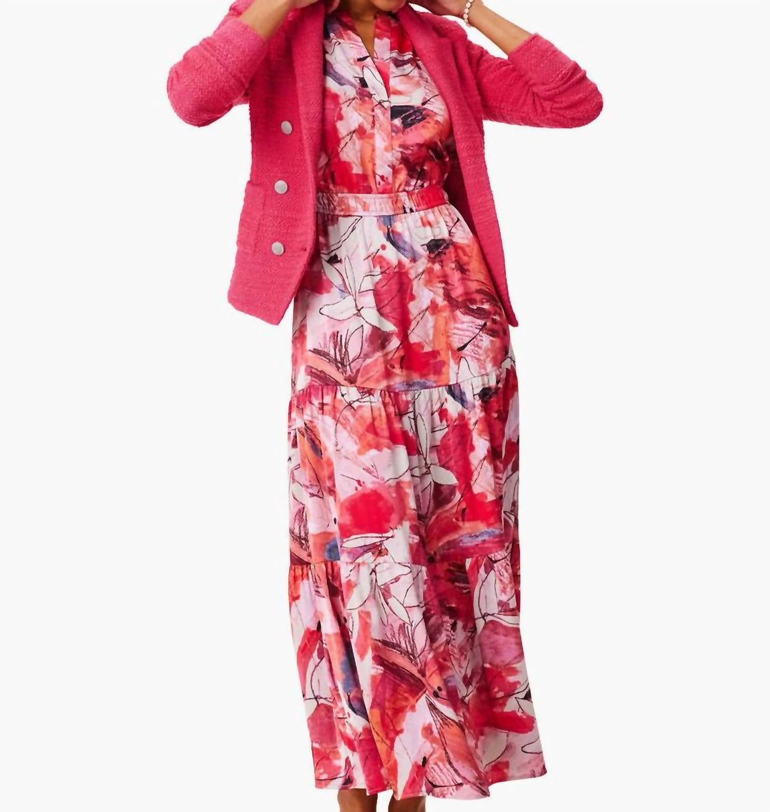 Nic + Zoe - Selah Scribble Bouquet Daydream Dress