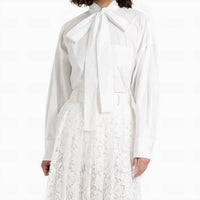 Valentino - Cotton Poplin Button Up Shirt
