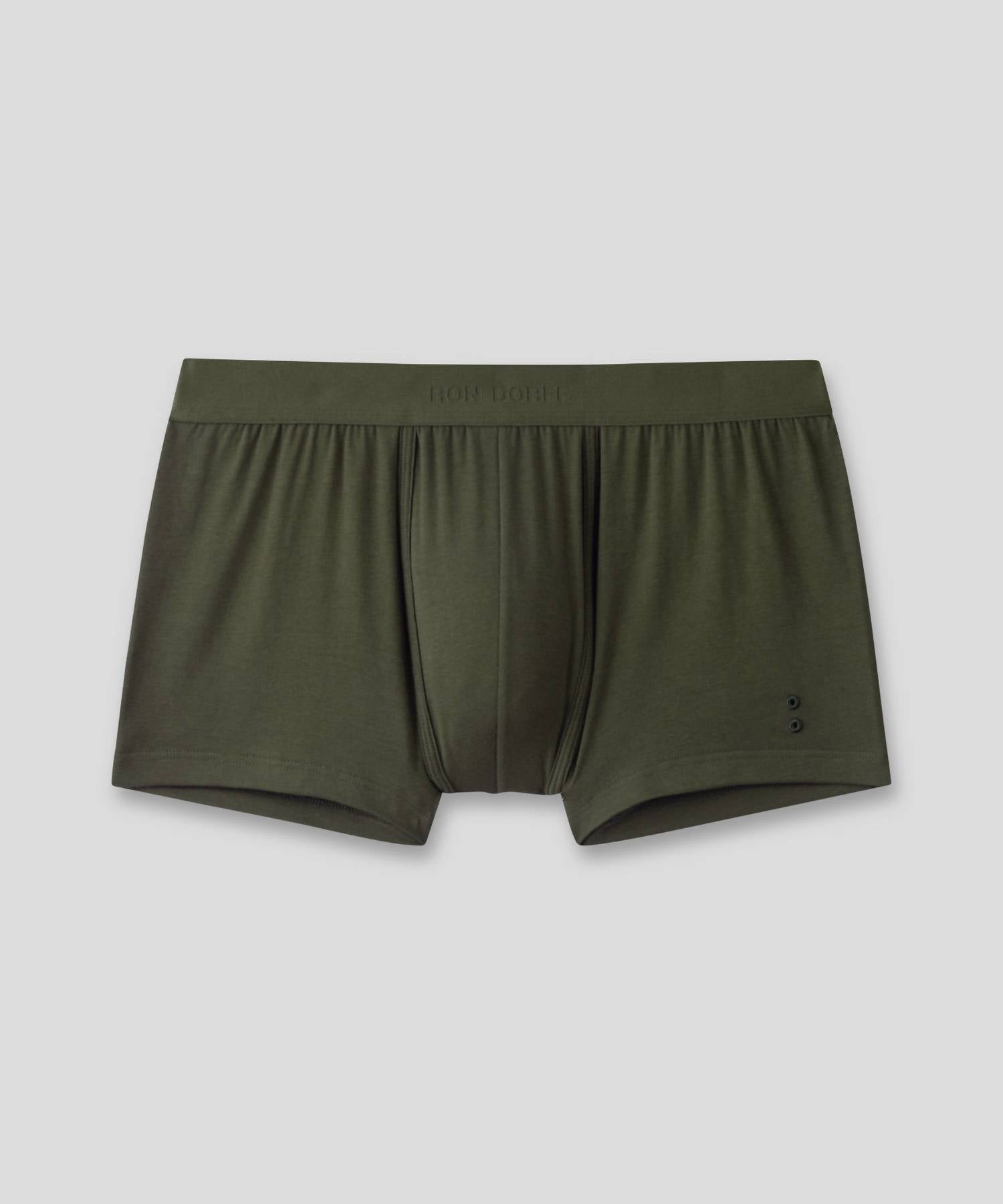 Ron Dorff - Men's Tone-On-Tone Elastic Waistband Boxer Briefs
