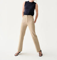 Ann Mashburn - Camille Patch-pocket Jean