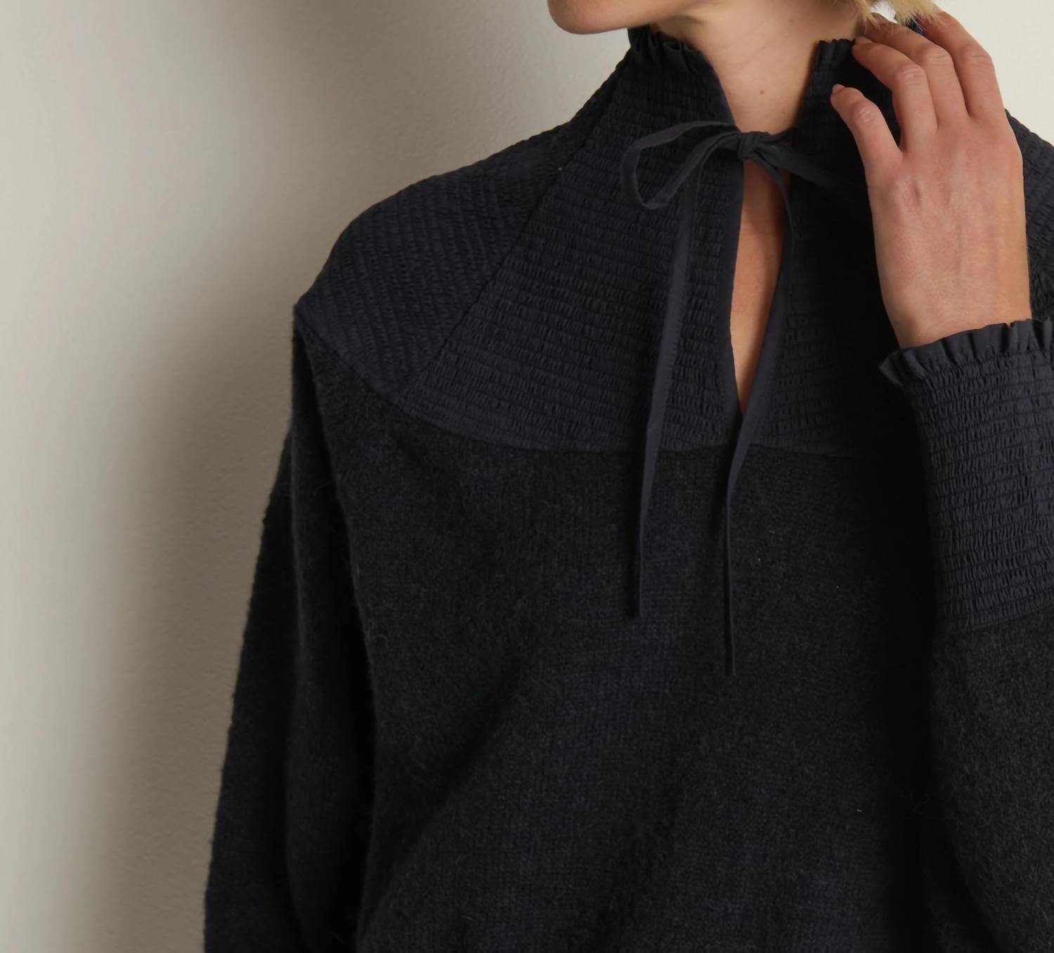 Nation LTD Babette Sweater in night sky 1 - women's sweater - view 5