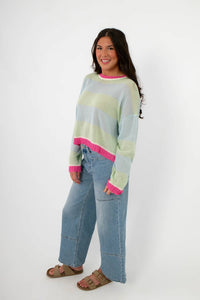 Wishlist - Cabana Stripe Lightweight Sweater