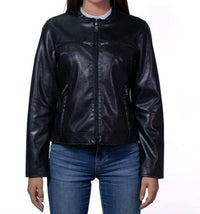 Lee - Synthetic Leather Racer Jacket