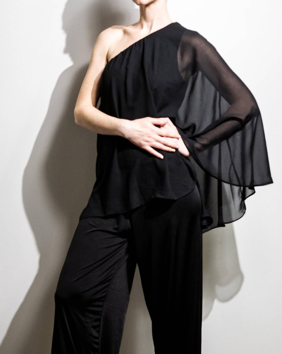 Betsy Moss - Muse Off-shoulder Jumpsuit