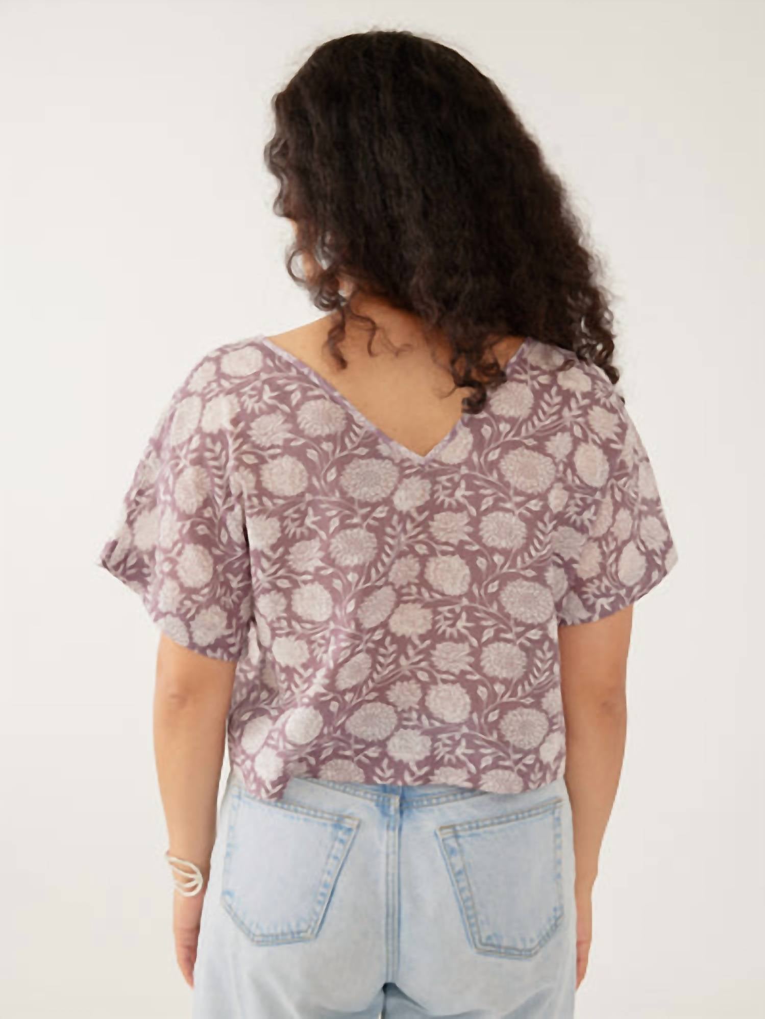 Mata Traders - Riley V-neck Dolman Top