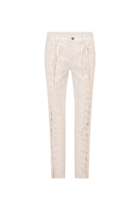 Loveshackfancy - Doro Lace Up Bow Pants