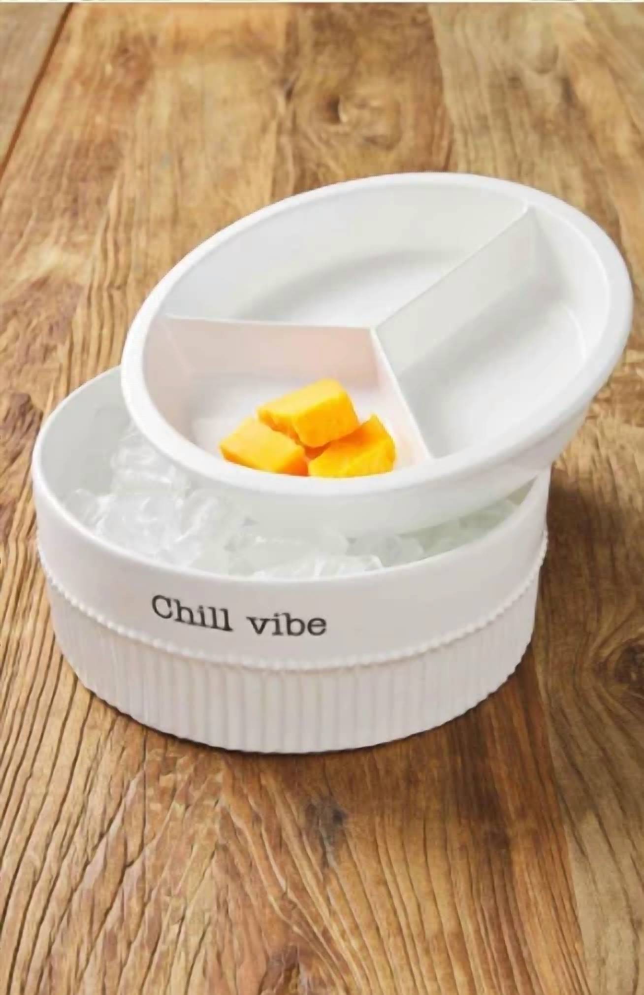 Mudpie - Triple Divided Chiller Dish