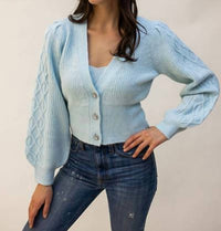 Design History - Jewel Button Cardigan Sweater