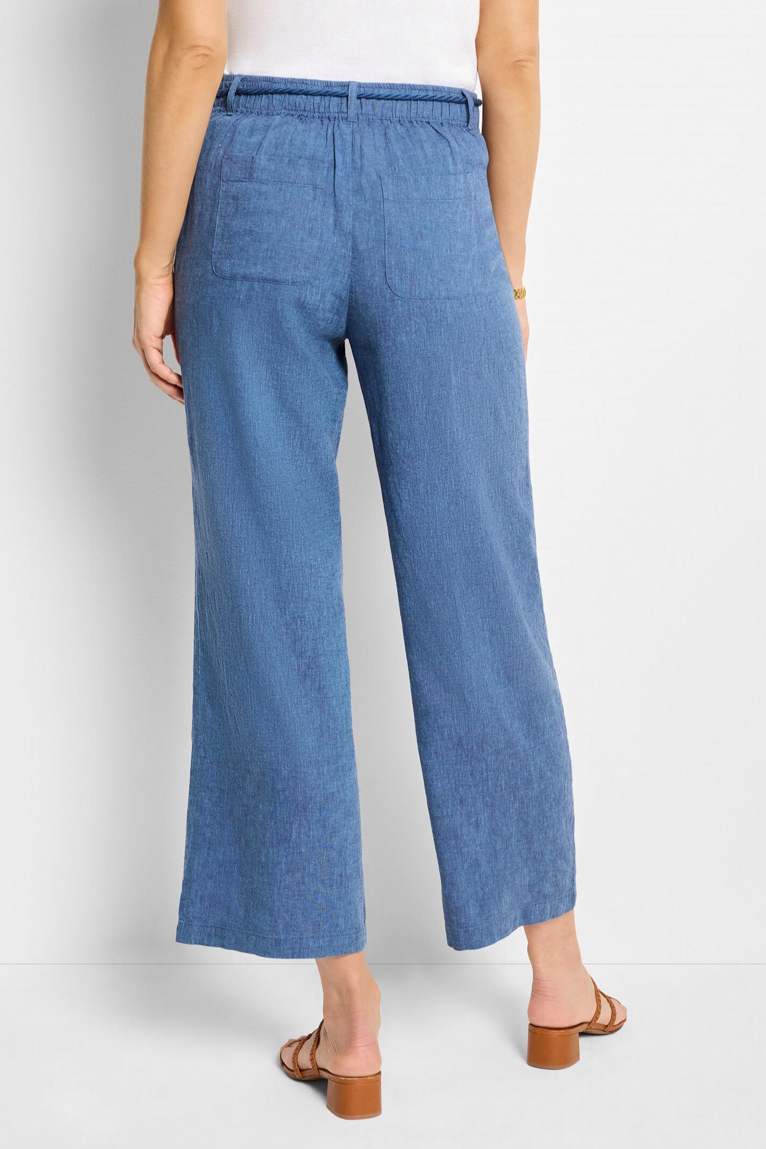 Nic + Zoe - Rumba Linen Rope Belt Pant