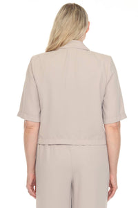 Joseph Ribkoff - One-button Short Blazer Jacket