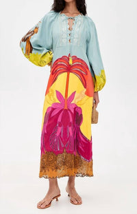 Farm Rio - Richelieu Midi Dress