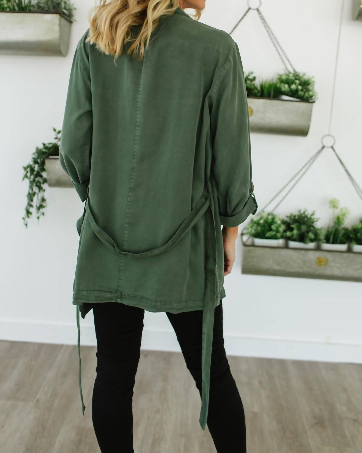On The Go Belted Jacket