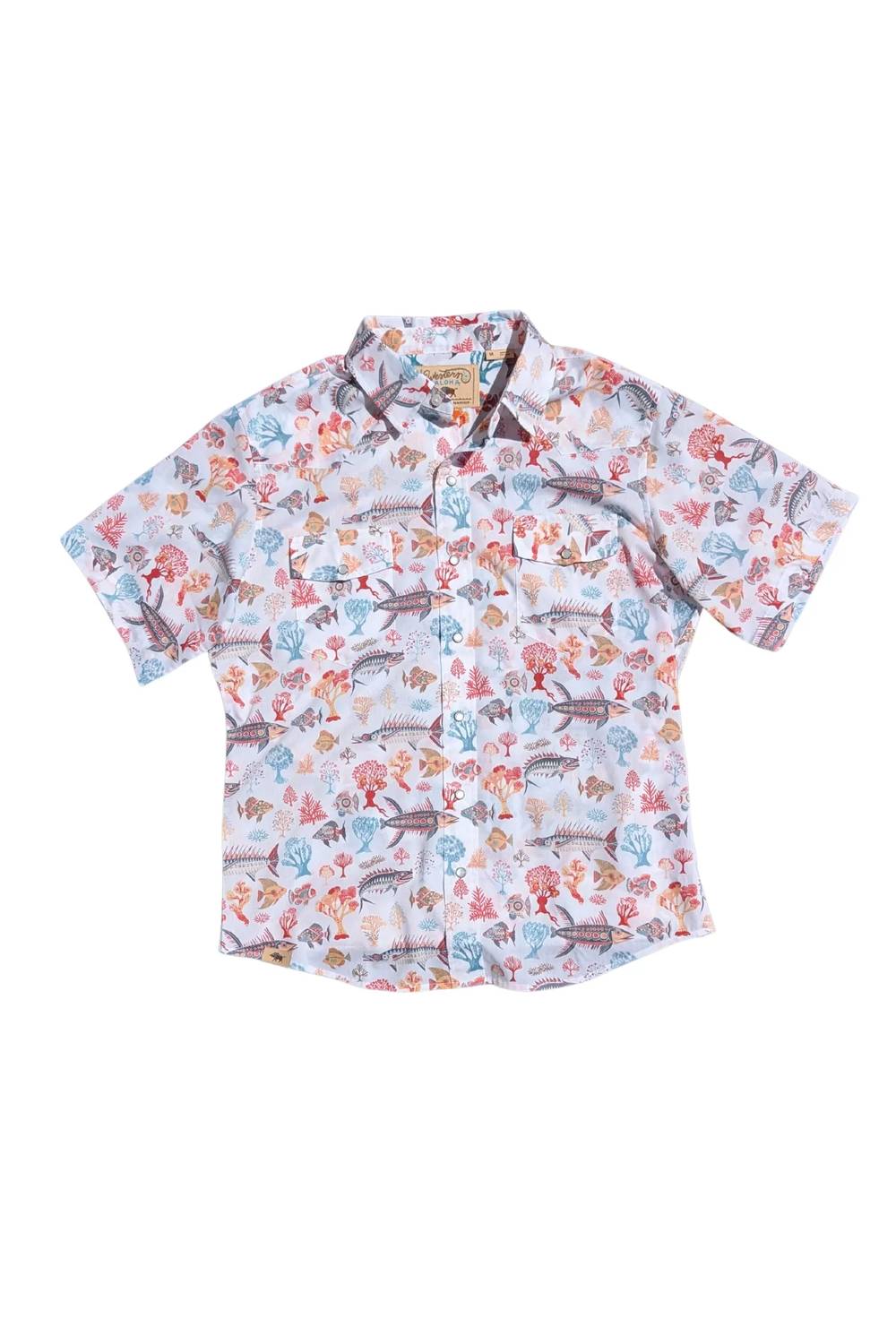 Western Aloha - Men's Rage Short Sleeve Snap Shirt