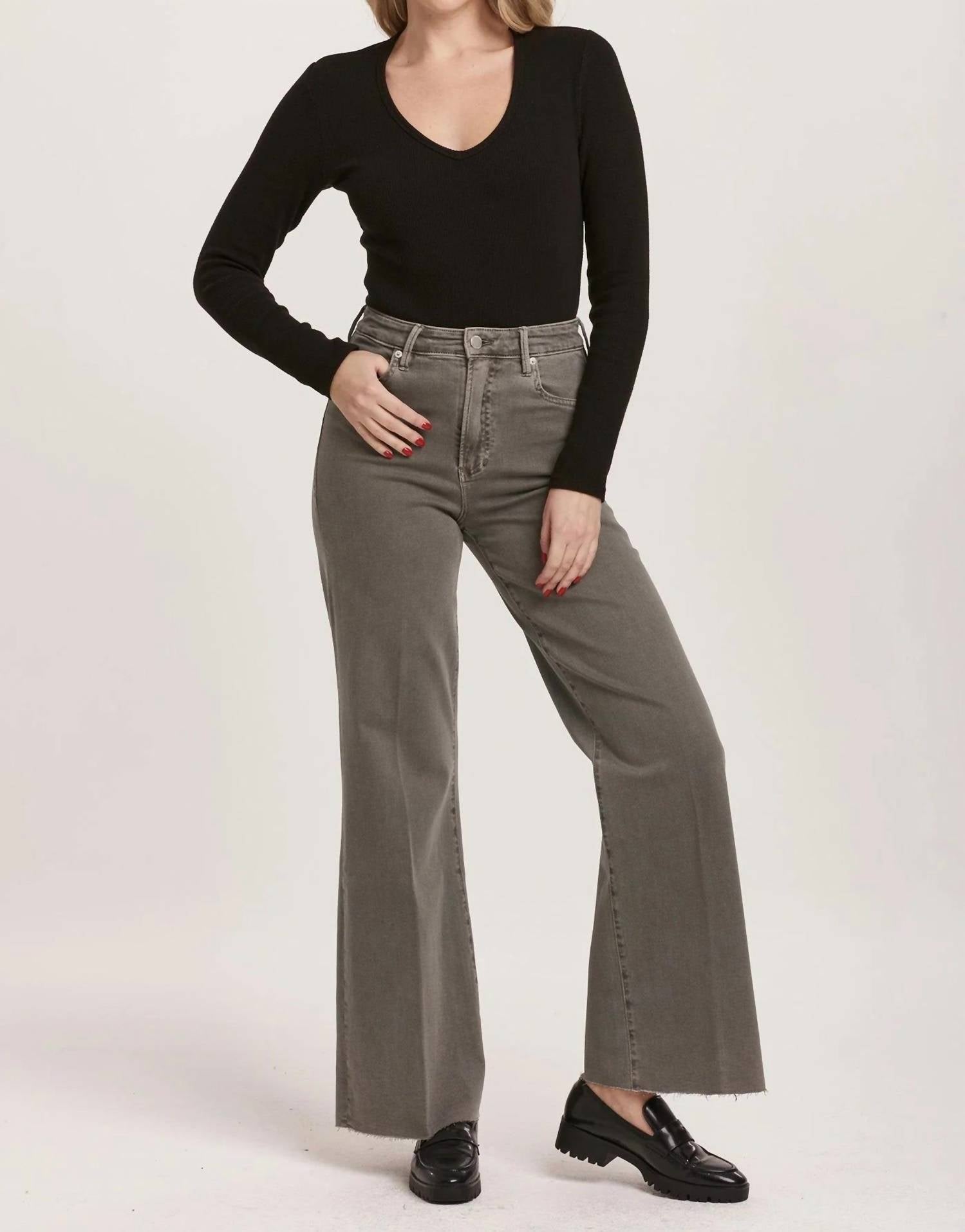 Dear John Denim - Fiona High Rise Wide Leg Jeans