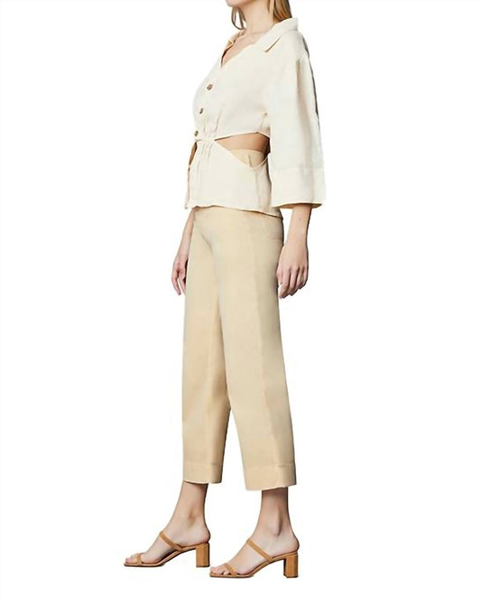 Hepburn High Rise Wide Leg Jean