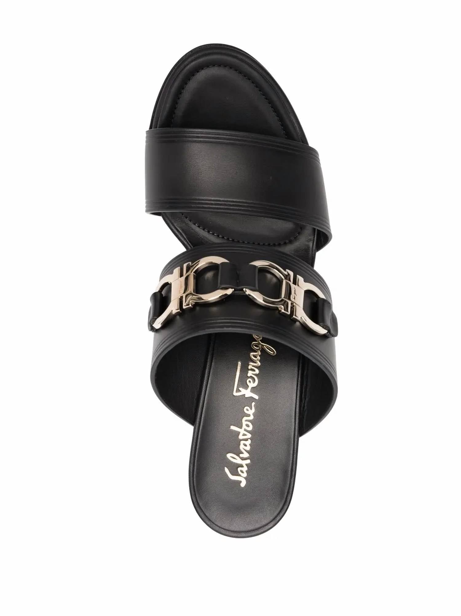 Salvatore Ferragamo - Women's Horsebit-detail Open Toe Sandals