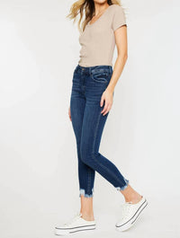 Kancan - High Rise Ankle Skinny Jeans