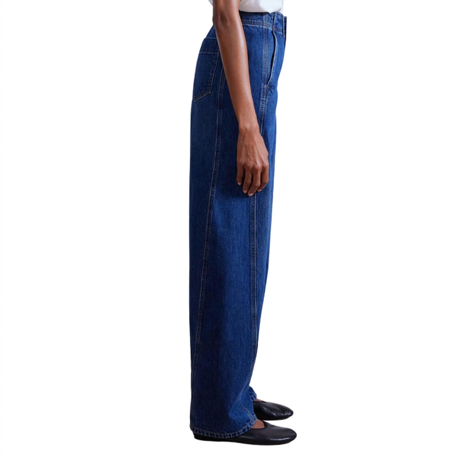 APIECE APART Women's Meridian Jean in tulum wash - women's jeans - alternate view