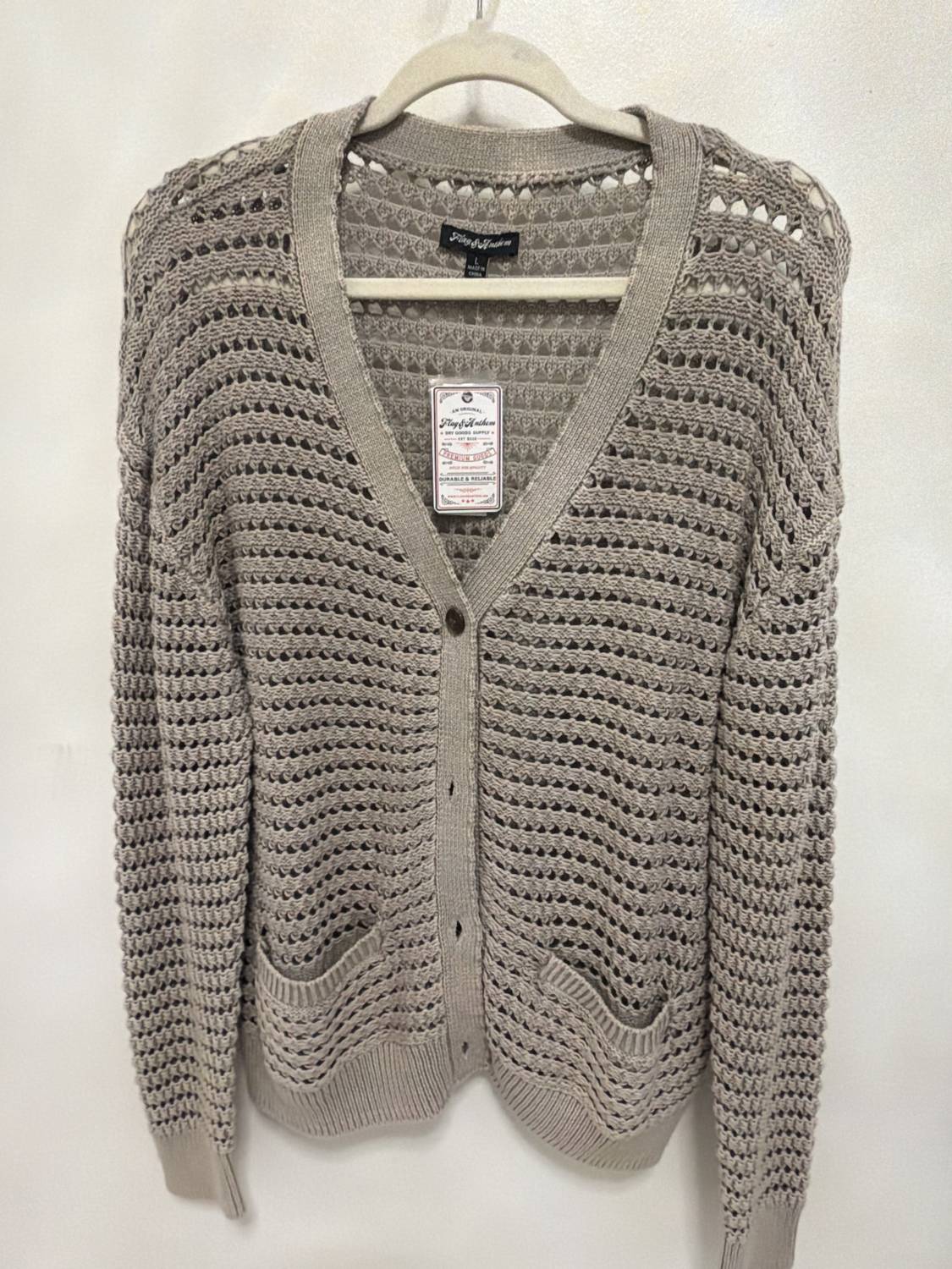 Flags & Anthem - Women's Harriet Acid Wash Cardigan