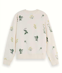 Scotch & Soda - All Over Embroidered Sweatshirt