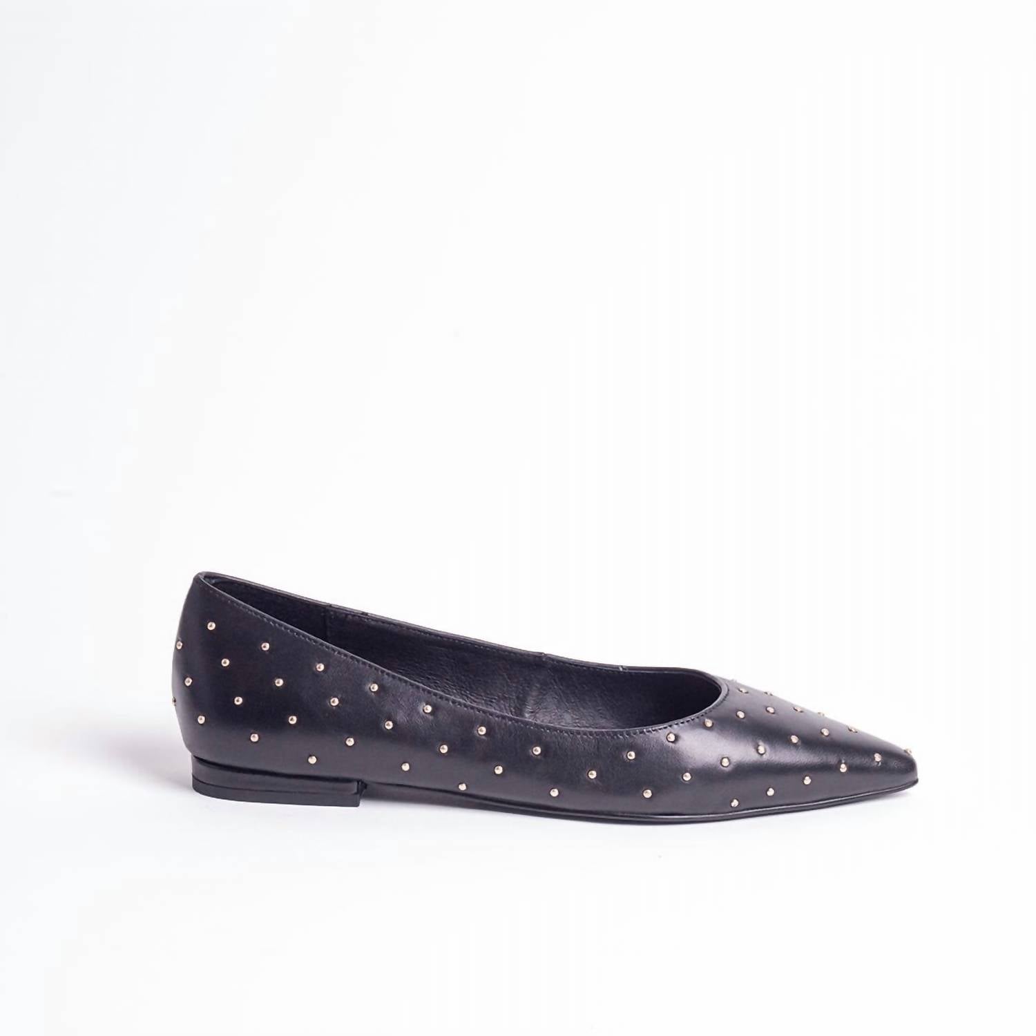 CECELIA NEW YORK Women's Brie Studded Flats in black - women's flats - view 4