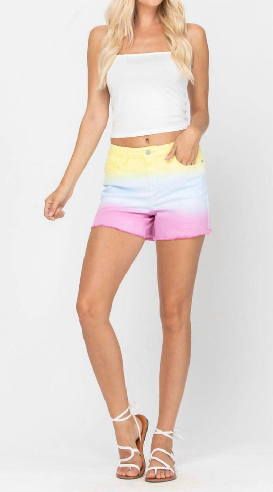 Judy Blue - Dip Dye Denim Shorts