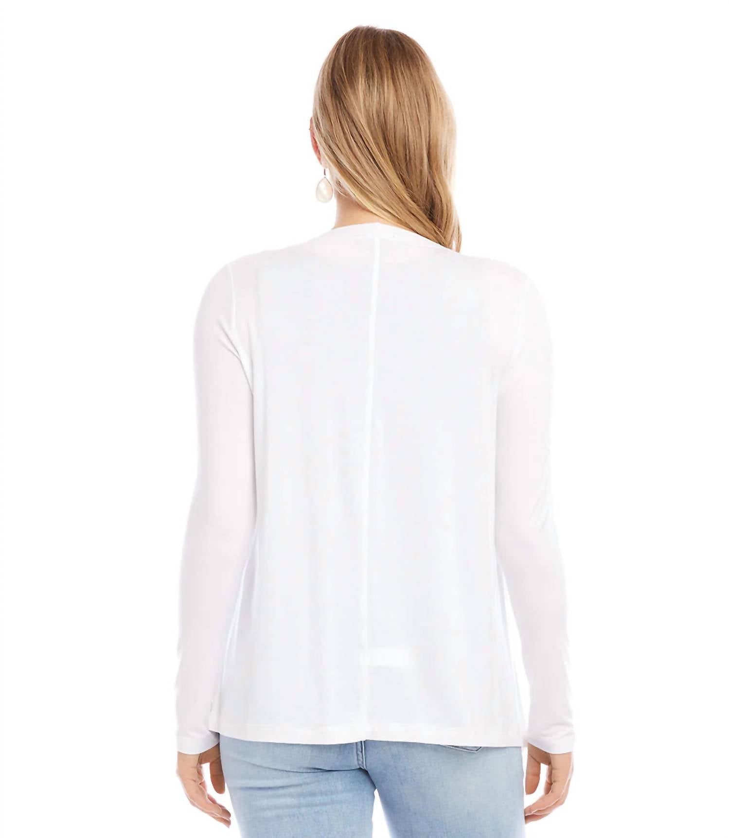 Karen Kane - Poppy Open-front Cardigan
