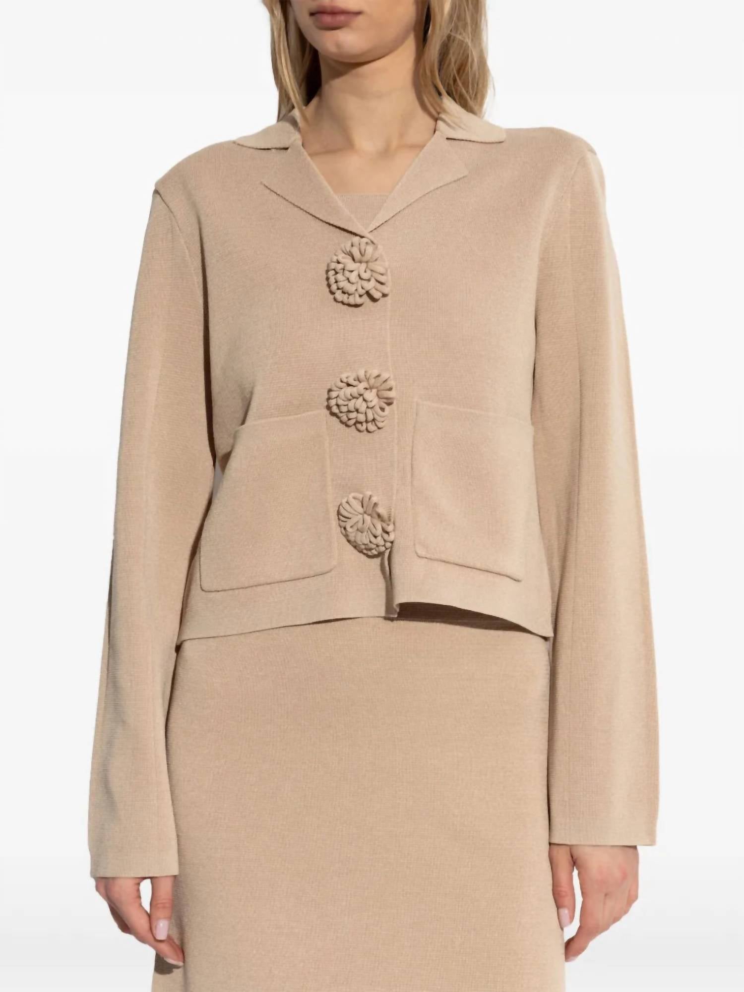 By Malene Birger - Floral-appliqué Cardigan