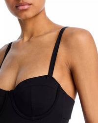 Aqua - Underwire One Piece Swimsuit