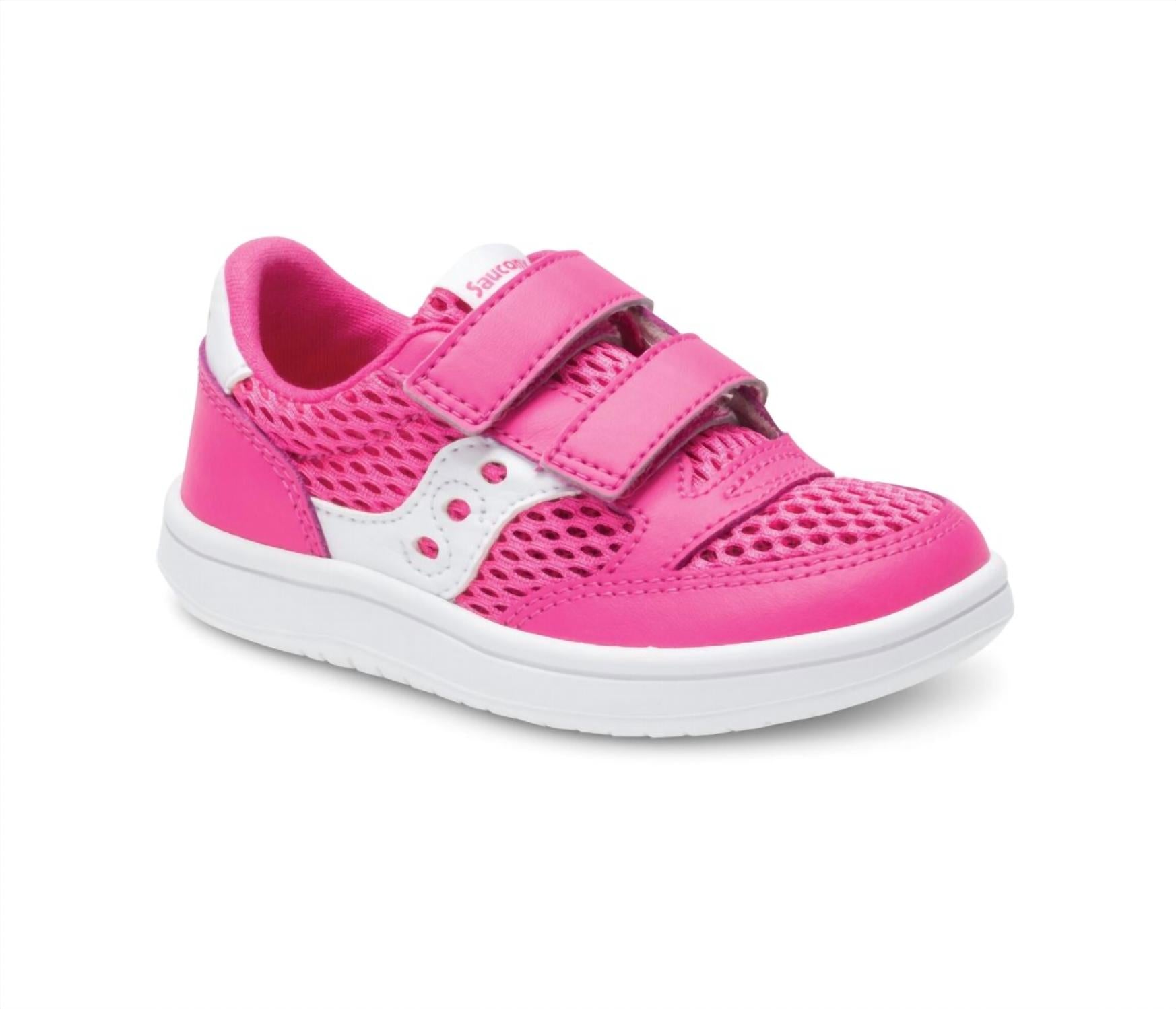 SAUCONY Toddler's Jazz Sneakers in pink white - kids' sneaker