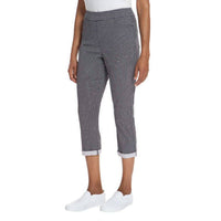 Mario Serrani - Women's Roll Cuff Capri Pants