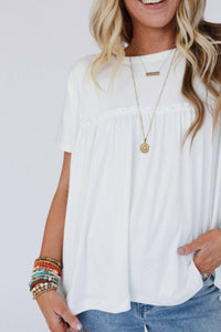 Three Bird Nest - Sunday Morning Babydoll Top