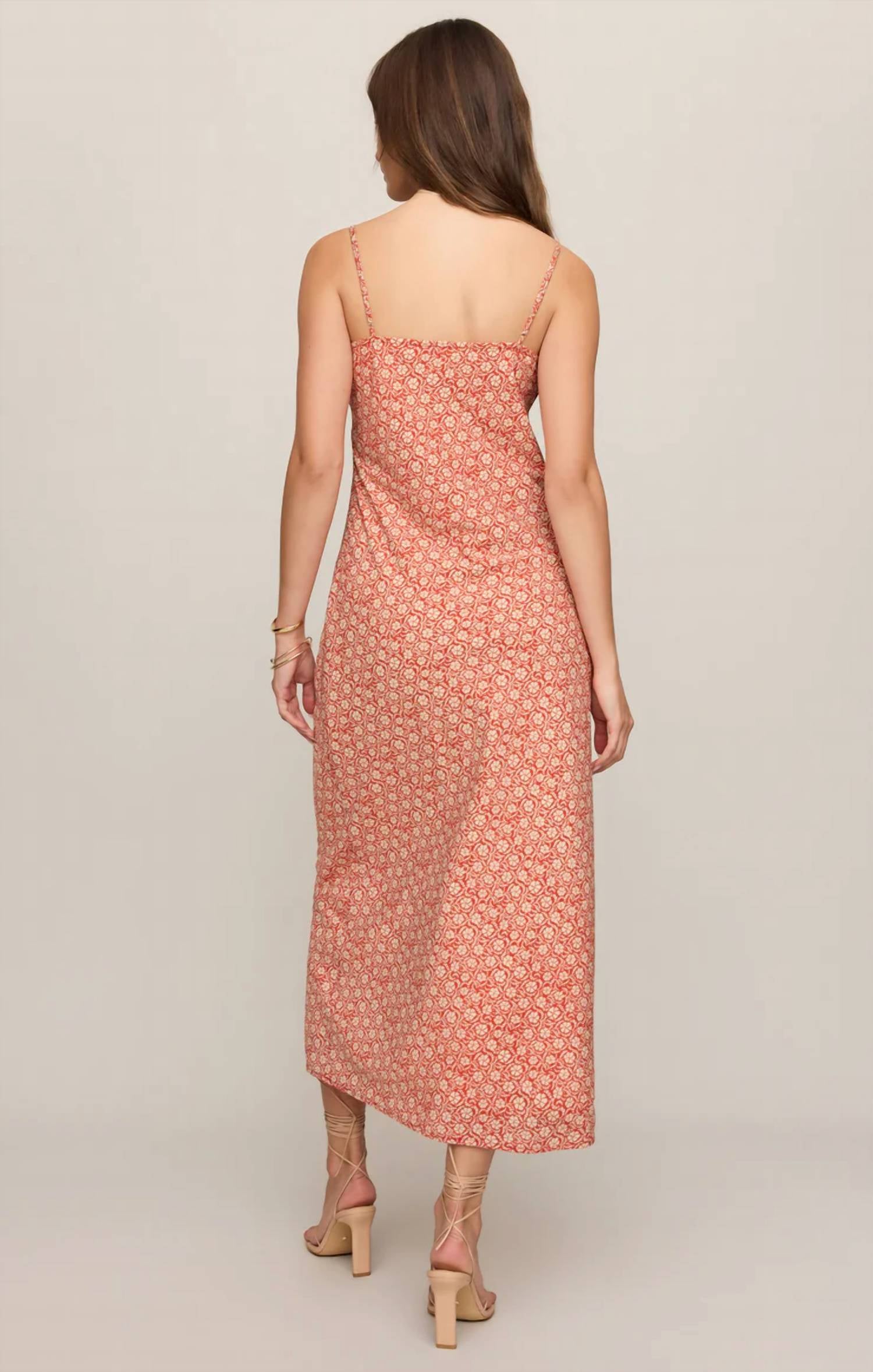 Z Supply - Women's Emela Iris Floral Midi Dress
