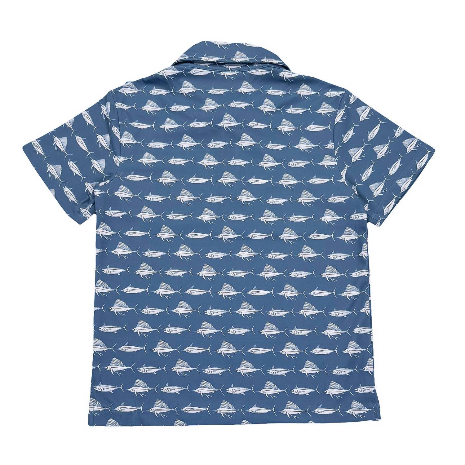 Saltwater Boys Co. - Boy's Performance Fish Polo