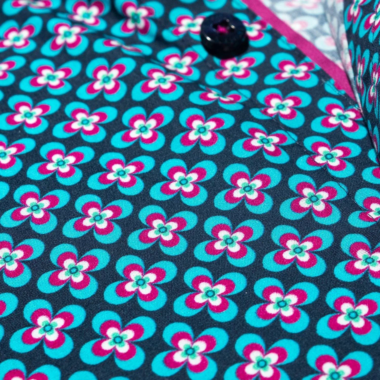 Eight X - Beverly Hills Floral Short Sleeve Shirt