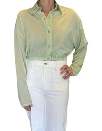 Roberto Collina - Camica Linfa Cropped Blouse