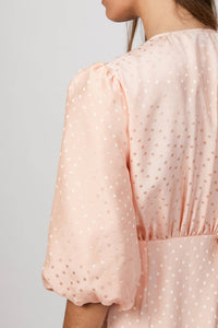 MIDI DRESS WITH CHAIN