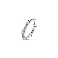 Pandora - Radiant Sparkling Heart Ring