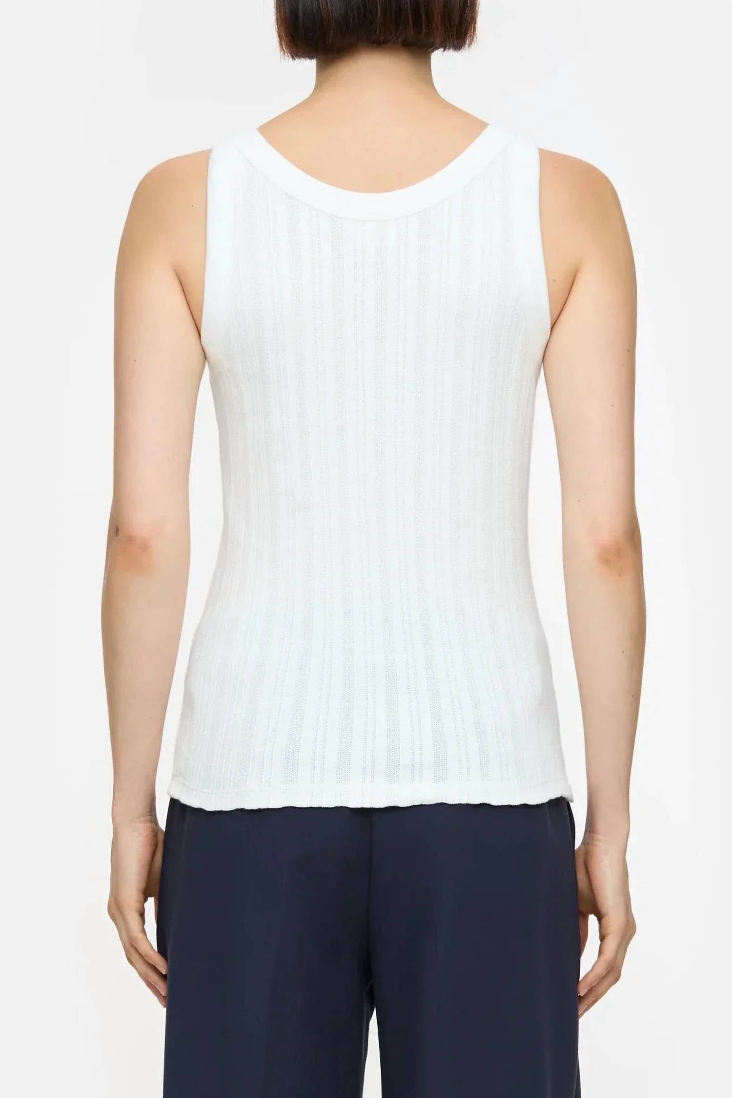 Closed - Half Placket Tank Top