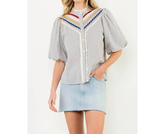 Thml - Jessie Button Down Top