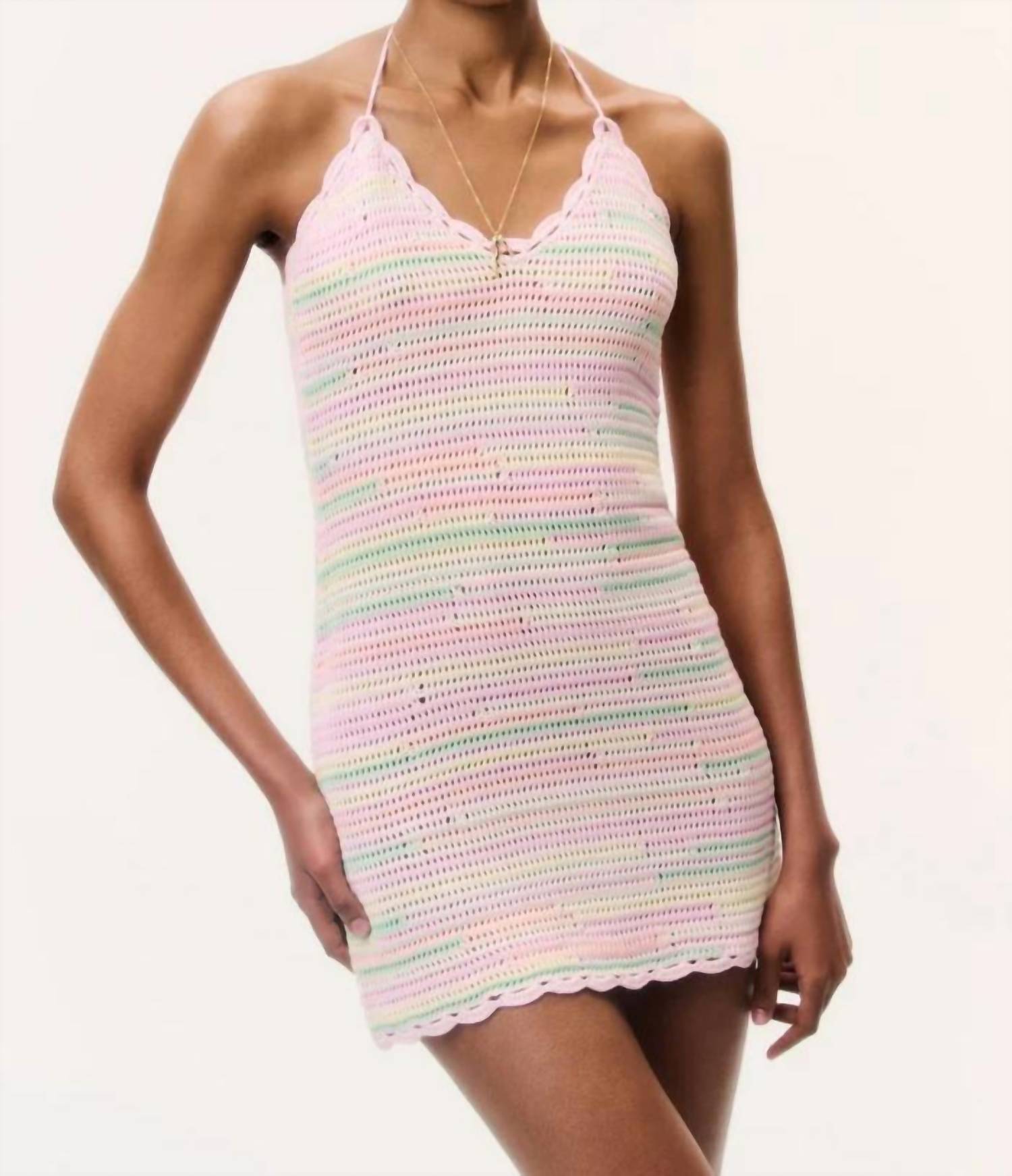 Loveshackfancy - Women's Zoa Cotton Crochet Mini Dress