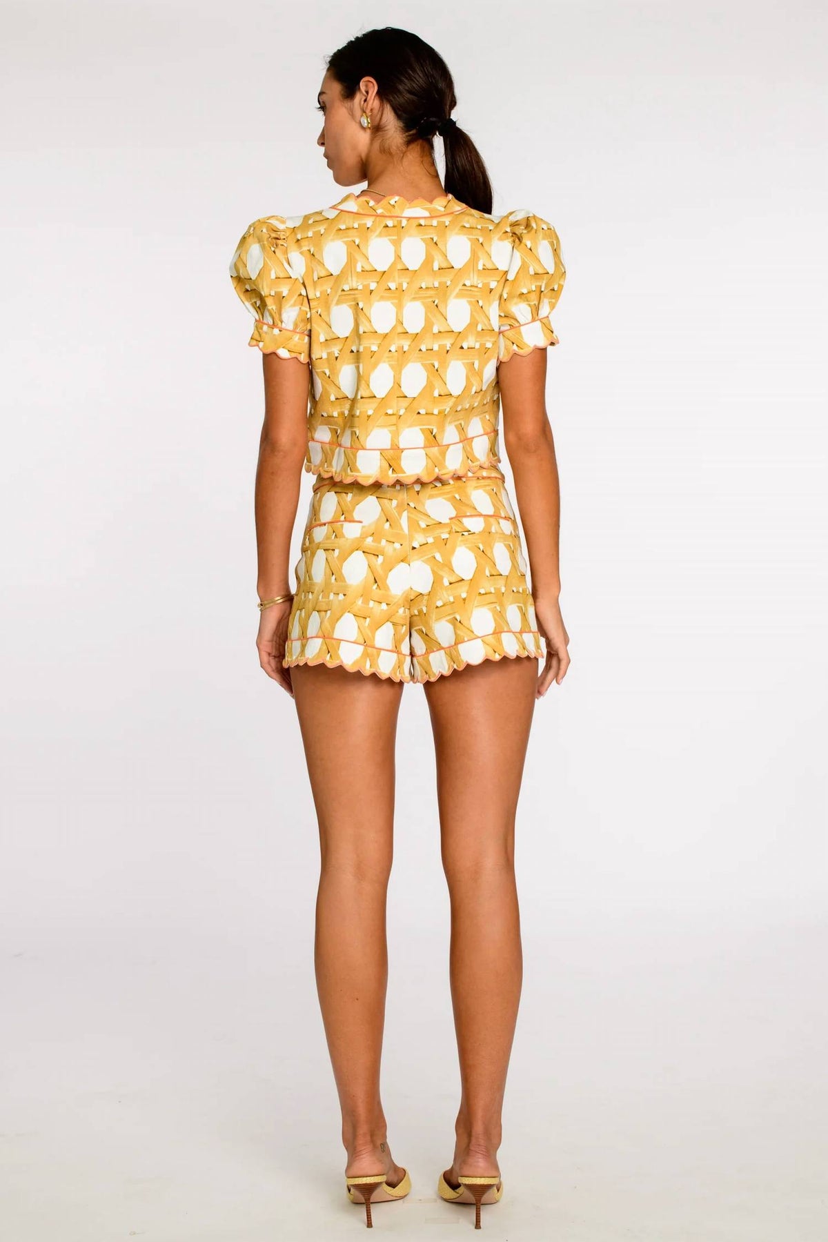Elizabeth James The Label - Jojo High Waist Shorts