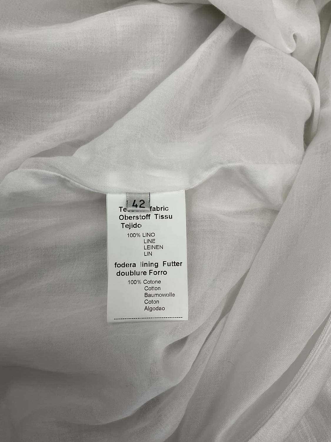 Hubert Gasser - LINEN DRESS WITH POCKETS