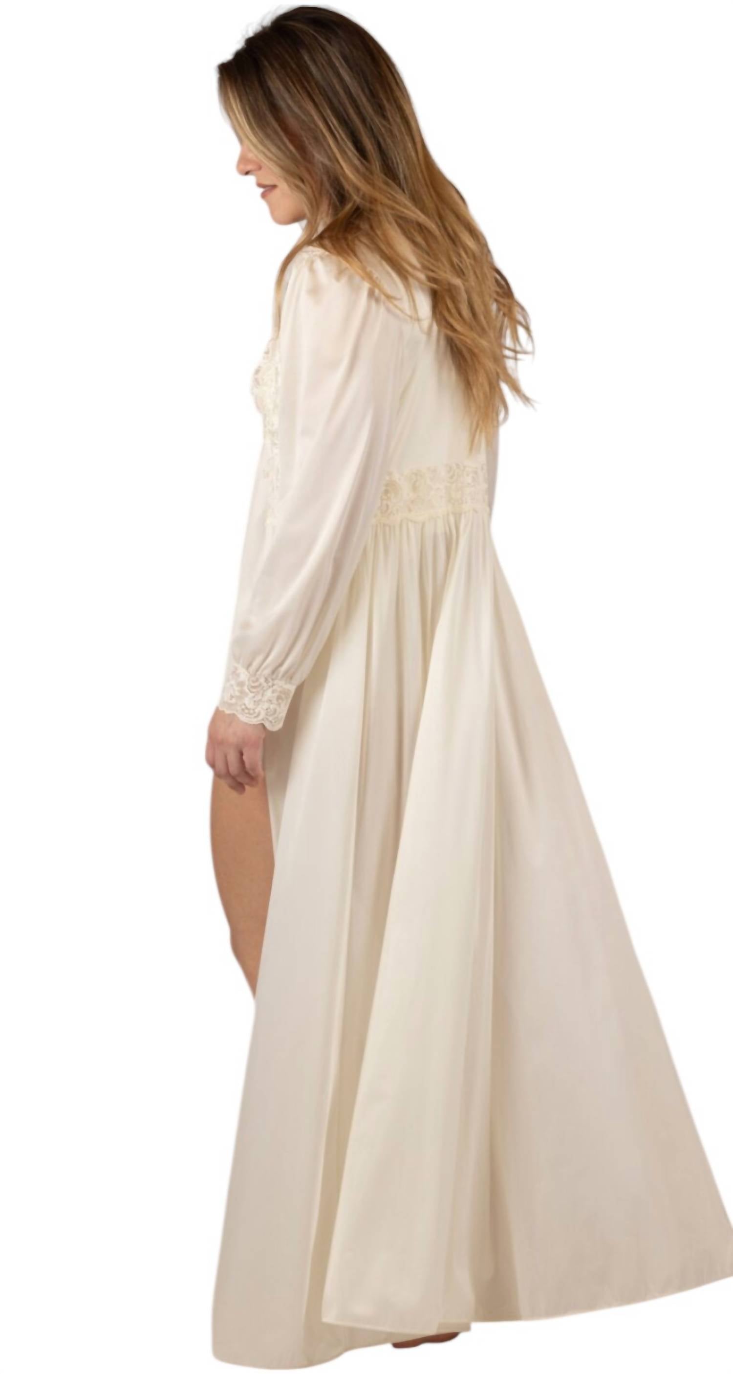Shadowline Lingerie - Silhouette 54" Long Sleeve Long Coat