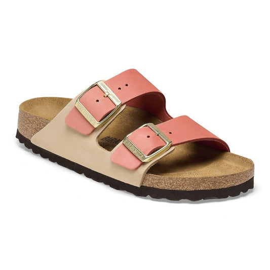 Birkenstock - WOMEN'S ARIZONA NUBUCK LEATHER SANDAL - NARROW WIDTH