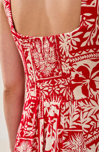 Tribal - Sleeveless V Neck Dress