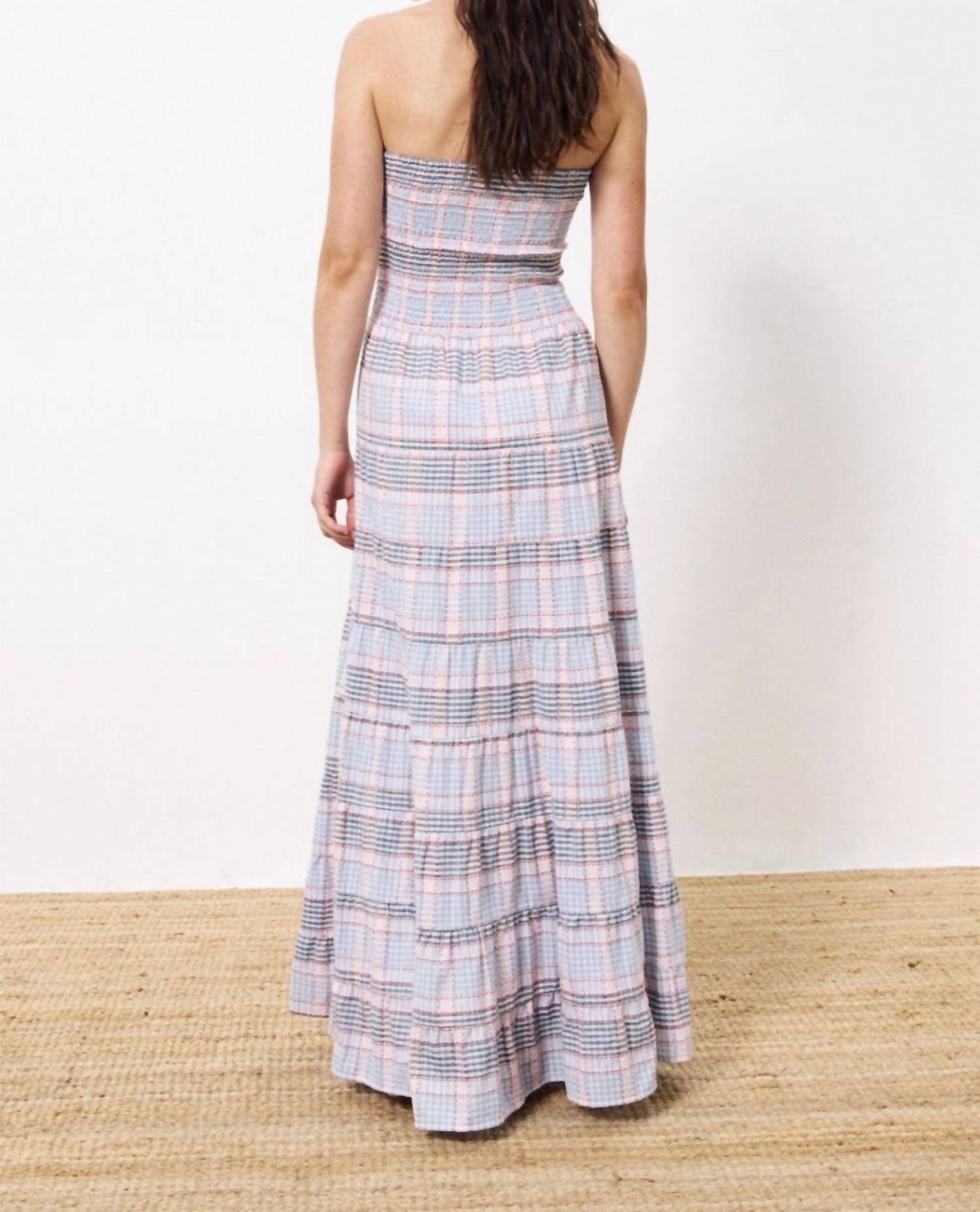 Frnch - Dalel Check Maxi Dress